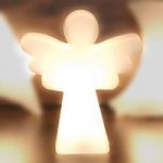 LED-dekorationslampen Shining Angel