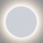 Eclipse Round LED væglampe med fantastisk effekt
