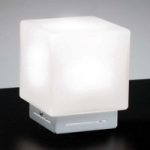 Cubis bordlampe, hvid