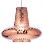 Hængelampe Giulietta 130 cm metallisk rosaguld
