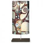 Standerlampe Klimt I m. kunstmotiv