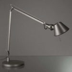 Artemide Tolomeo Midi LED bordlampe, 3.000 K grå