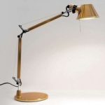 Artemide Tolomeo Micro bordlampe, guld