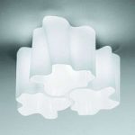 Artemide Logico loftampe 3 lyskilder 120° 33×33 cm