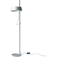 Højdejusterbar standerlampe Ella, aluminiumsfarvet | Belysning : Køb Lamper Belysning Online