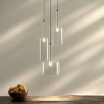 Spillray – glas pendellampe med 3 lyskilder