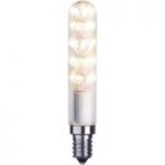 E14 1,5 W klar rørformet LED-lyskilde i varm hvid