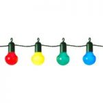 Elin – festlig LED-lyskæde, farverig, 20 lyskilder