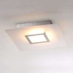 Flat – kvadratisk LED-loftslampe, dæmpbar