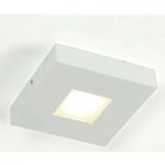 Førsteklasses LED-loftslampe Cubus, hvid