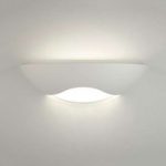 Velformet LED-væglampe Ambra af keramik