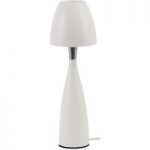 Anemon bordlampe i hvid – højde 49,7 cm