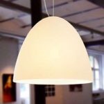 BELL – sandfarvet hængelampe med 1 lys, 21 cm