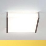 Kvadratisk loftlampe Box LED 40 cm
