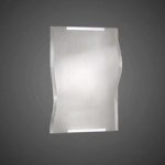 Aquattro – flydende formet væglampe