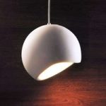 Gips-hængelampe “Osane”