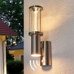 Dekorativ LED-udendørsvæglampe Trono Stick m. BVS