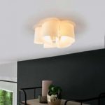 Elegant loftslampe Imagine med mælkeglasskærm