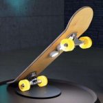 Skateboard bordlampe Light Cruiser med LED’er