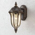 BATON ROUGE antik udendørs væglampe