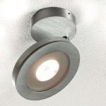 Justerbar LED loftlampe Vio 1 lyskilde aluminium