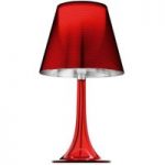 Usædvanlig MISS K bordlampe i rød