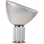 Futuristisk TACCIA bordlampe, aluminium