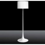 Hvid Spun Light F standerlampe fra FLOS