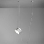 Designer LED pendel “Aim”, i hvid