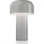 FLOS Bellhop opladelig LED-bordlampe grå