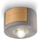 Loftlampe C1791 i skandinavisk stil cement