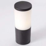 LED-lampe Amelia med jordspyd i sort