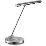 GLIMMER elegant LED-bordlampe nikkel