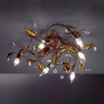 CATANIA florentiner-loftlampe med seks lys