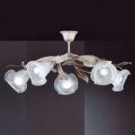 Elegant loftslampe Valenzia, 5 lyskilder **