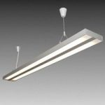 AIR LIGHT lysstofs pendellampe, 119 cm, varmhvid