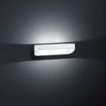 Den moderne LED-væglampe Onno 30 cm, mat hvid