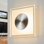 Alide – kvadratisk LED-væglampe