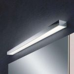 Helestra Theia LED-spejllampe, forkromet, 90 cm