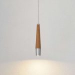 Conico – LED hængelampe med massivt træelement