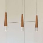 Dæmpbar LED hængelampe Conico – 3 lyskilder