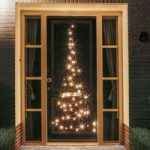 Dør juletræ silhuet Fairybell® – 2,10 m