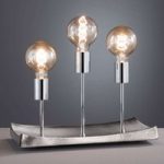 Aflang bordlampe Shine-Alu