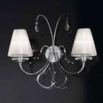 Emma design-væglampe med 2 lyskilder
