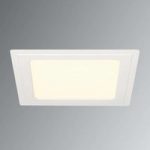 LED loftindbygningslampe Senser 10 i hvid