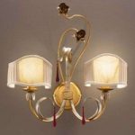 MASCHERA væglampe i florentinsk stil, 2 lyskilder