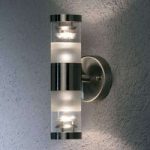 Bolzano – udendørs væglampe med 2 lyskilder