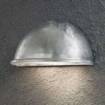 Solid udendørs væglampe Torino, E27/galvaniseret