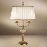 Klassisk bordlampe ASCOT med 2 lys