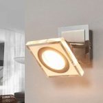 LED væglampe Kovi med integreret dæmperfunktion